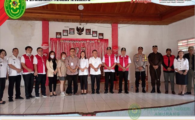 pemantauan Pemilihan Hukum Tua Kabupaten Minahasa Selatan