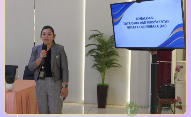 Sosialisasi PERMA No. 4 Tahun 2019